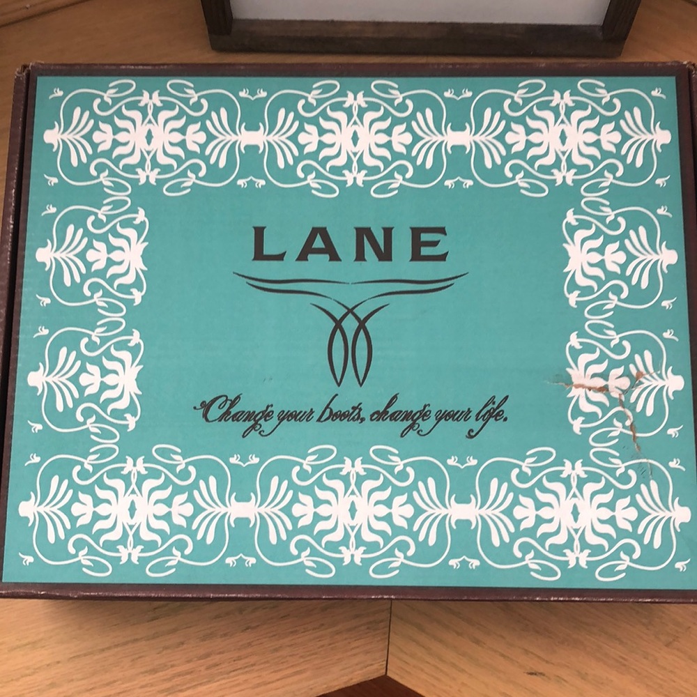 LANE flower cowboy boots